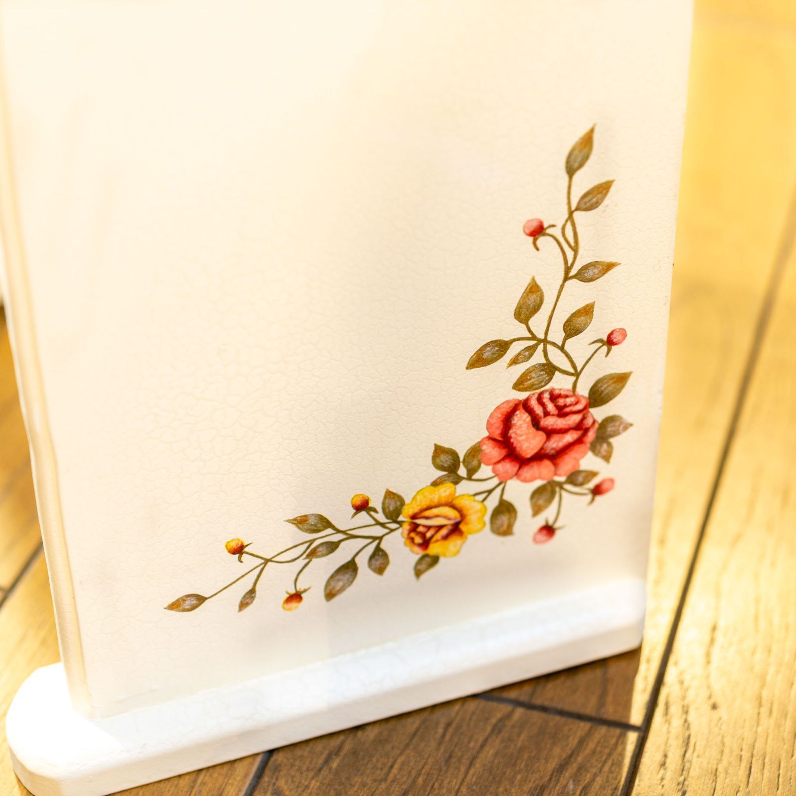 クラック塗装仕上げ スリッパラック