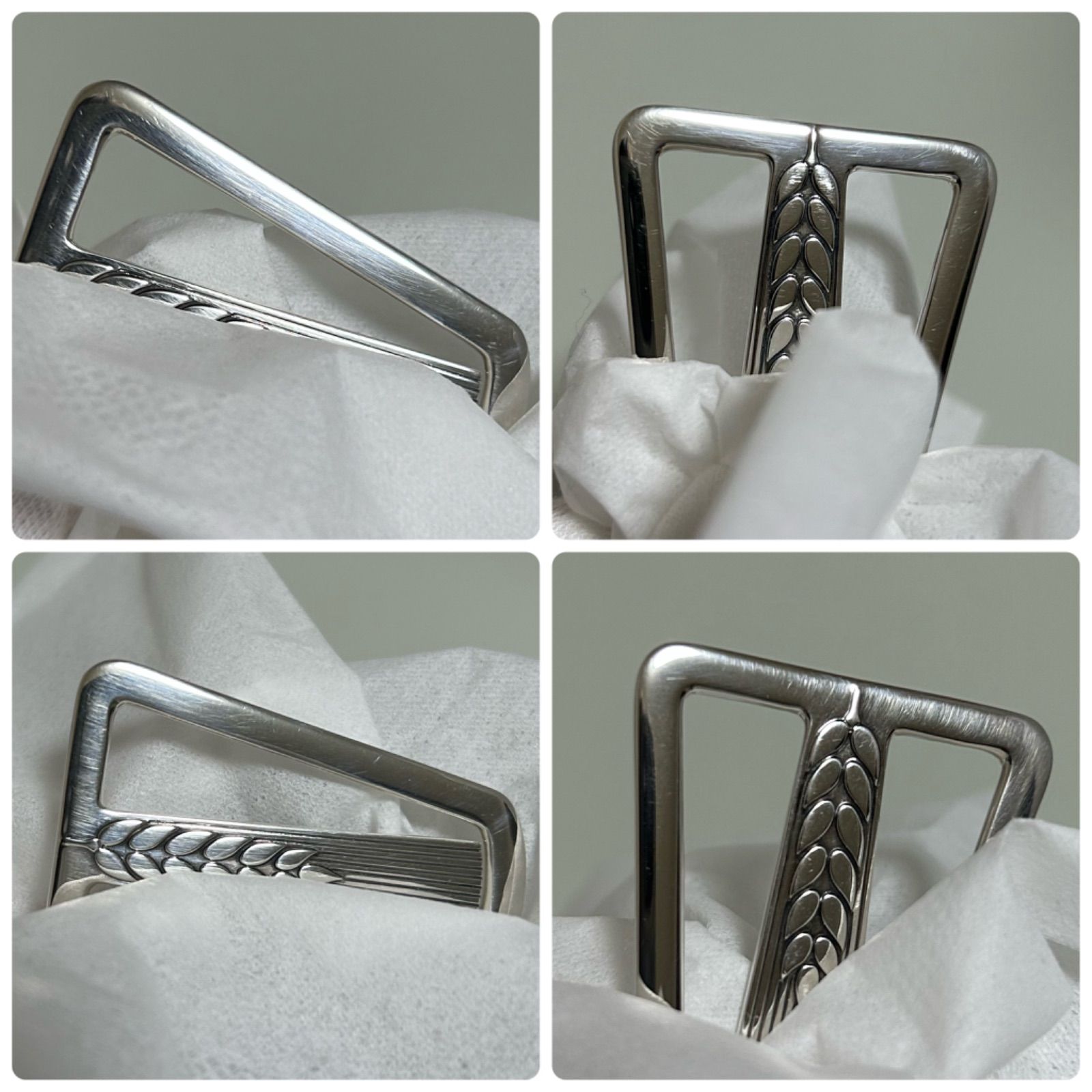 ジョージジェンセン マネークリップ 334 稲穂 Ear of rice AG925