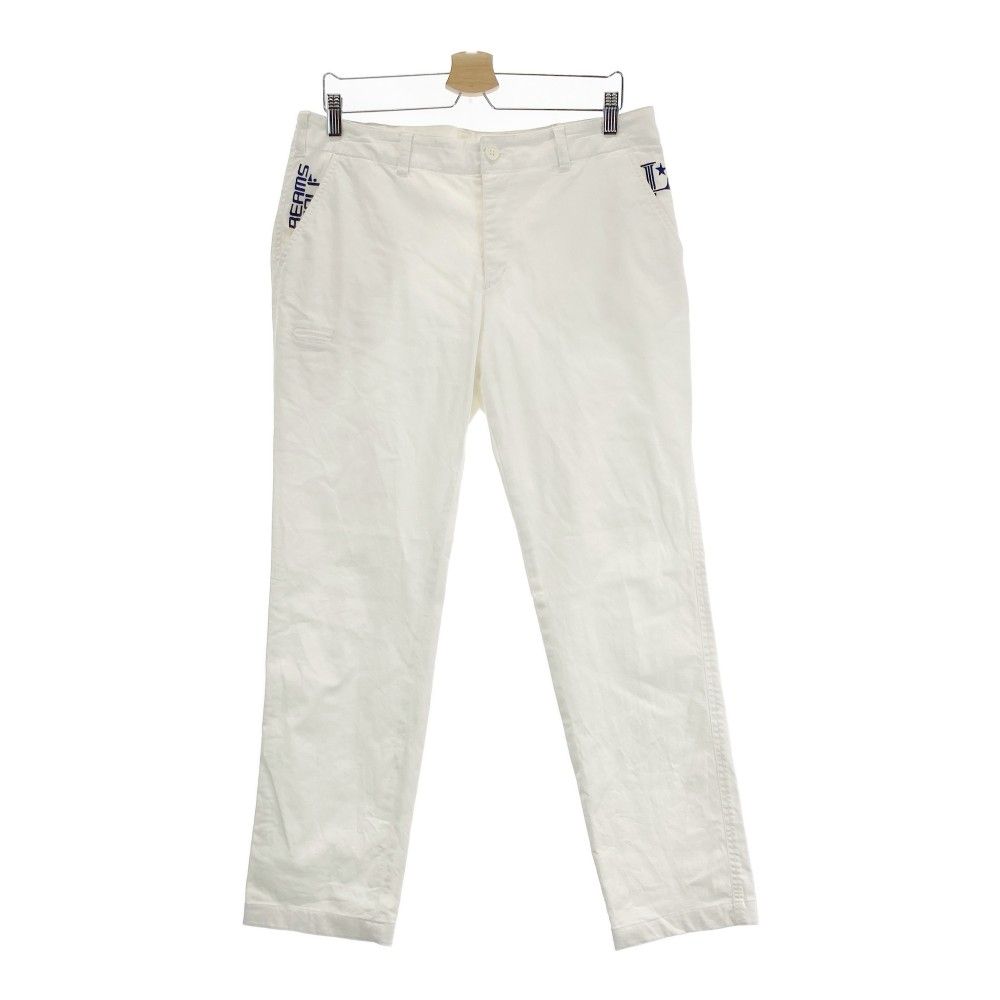 BEAMS GOLF ビームスゴルフ ロングパンツ 表微起毛  ロゴ グレー S BEAMS GOLF（ビームス ゴルフ）ORANGE LABEL / ストレッチ
