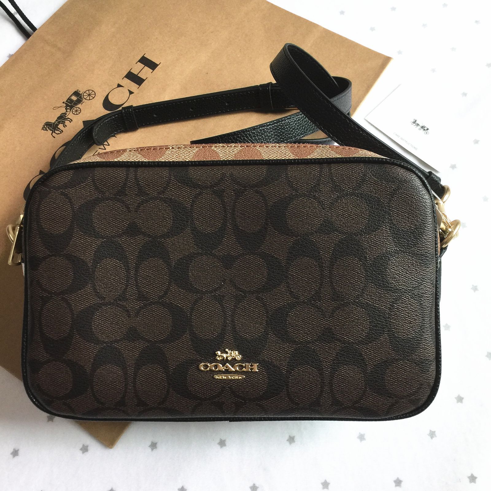 【セール中】COACH コーチバッグ C1767 カーキブラウンマルチ ショルダーバッグ クロスボディ レディース 斜めがけバッグ アウトレット品  保存袋付属 新品未使用