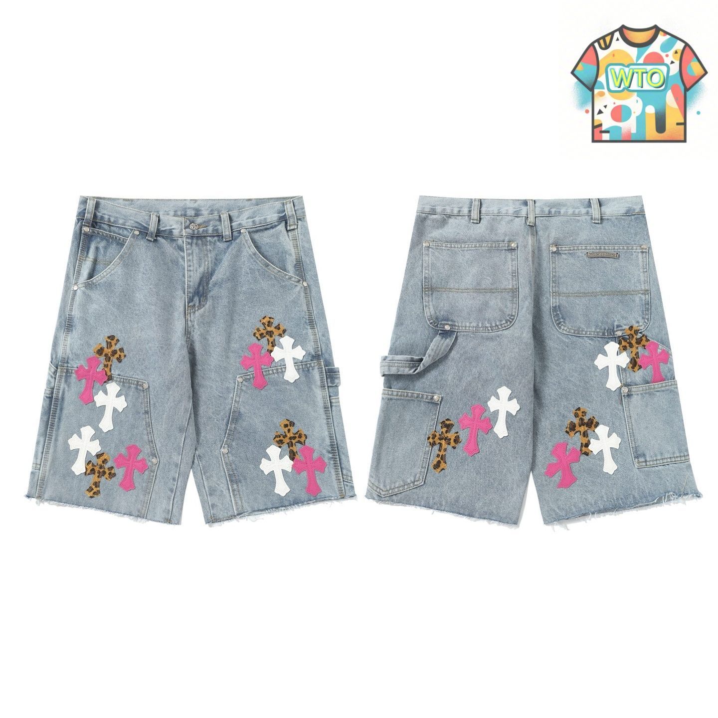 今日特価】Chrome Hearts CH クロムハーツ 十字架刺繍