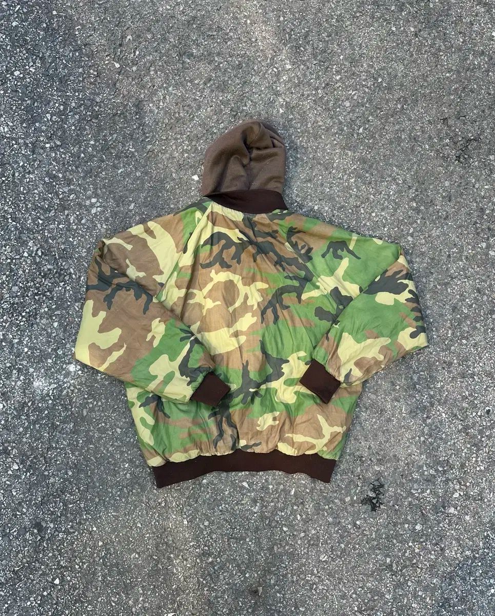ヴィンテージ 90s ウッドランド ナイロン フード ジャケット