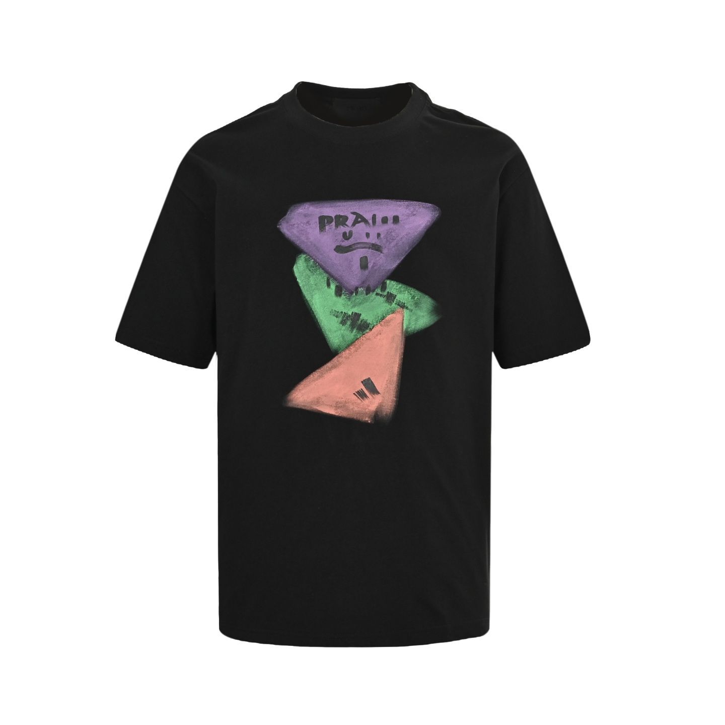 今日特価】Prada / プラダ カラフルロゴプリント半袖 T-2 - メルカリ