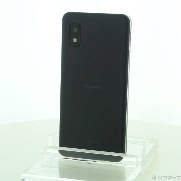 中古品〕 AQUOS wish3 64GB ブラック SH-53D docomo SIMフリー【368