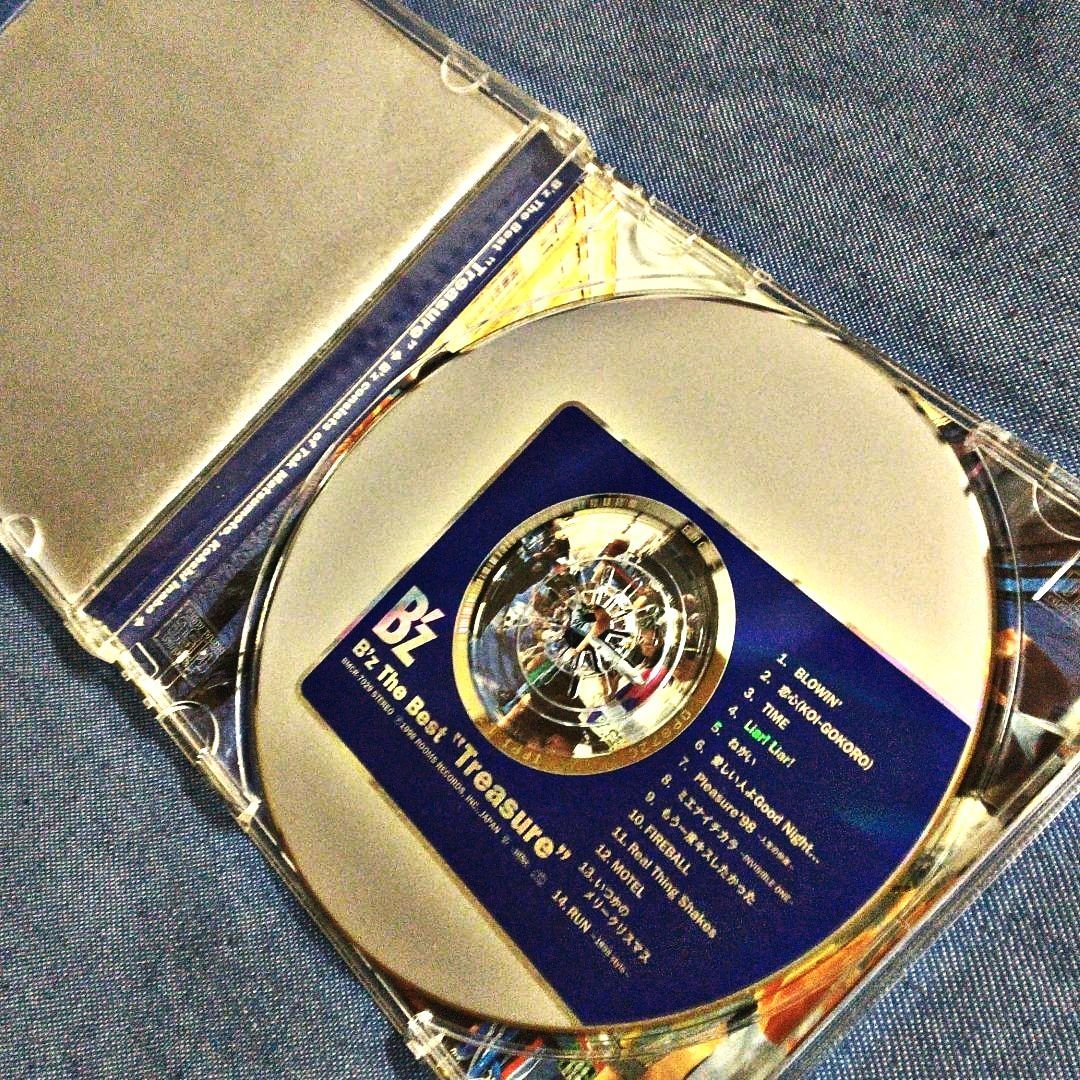 B'z 「Treasuer」シルバー B'z The Best Treasure CD シルバー・ゴールド - メルカリ