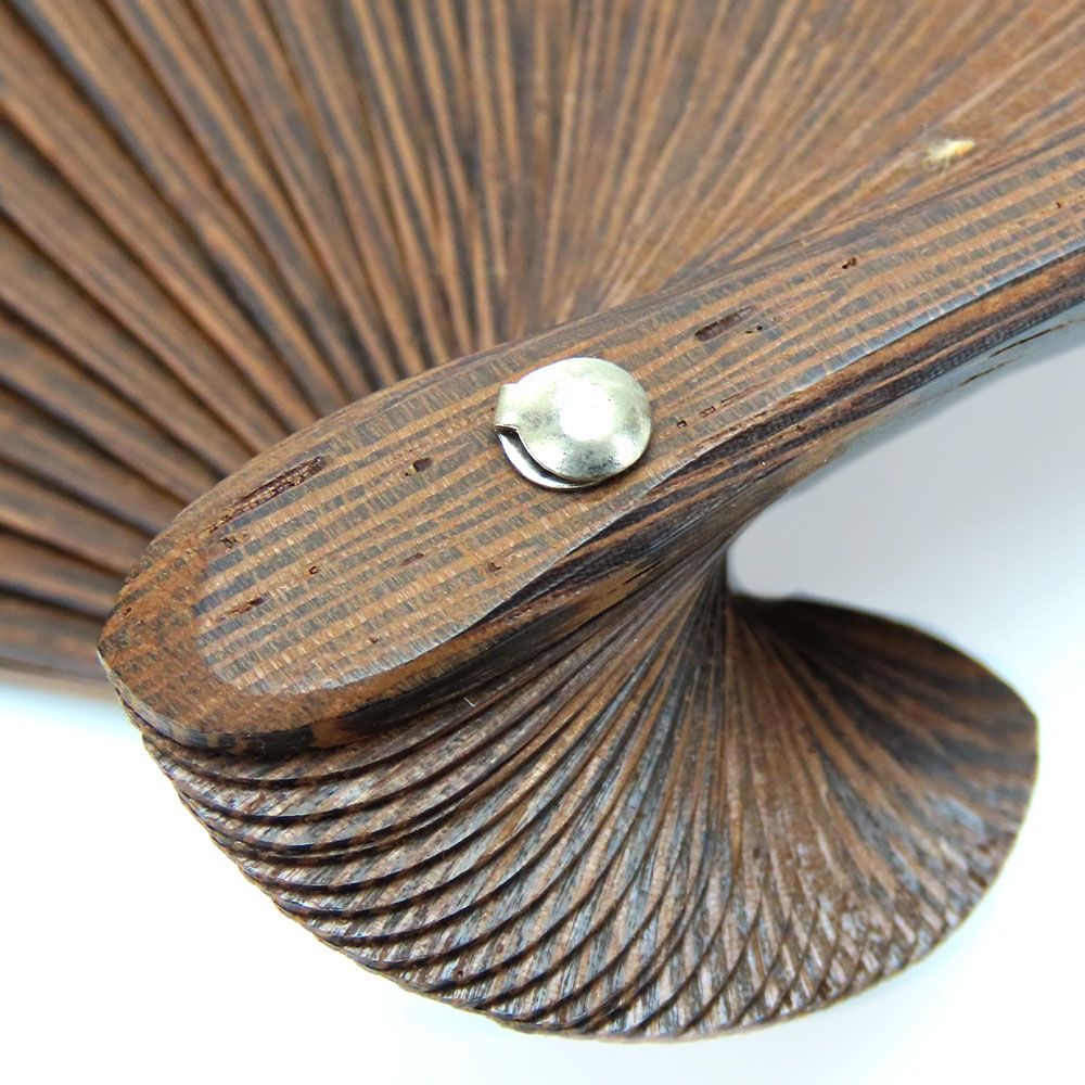 中古】 ロエベ その他ファッション雑貨 621.15.003 ウッド ブラウン  