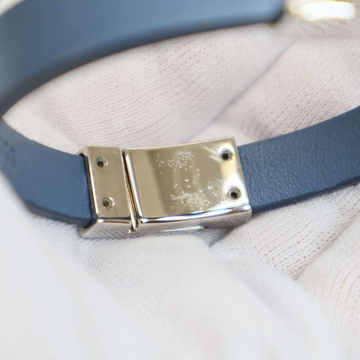 TOD'S トッズ Tタイムレスレザーブレスレット