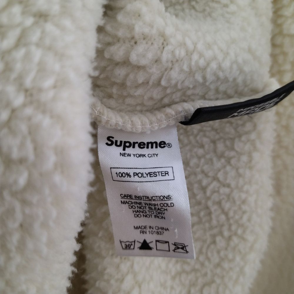 SUPREME (シュプリーム) 17AW Polartec Deep Pile Crewneck ポーラー