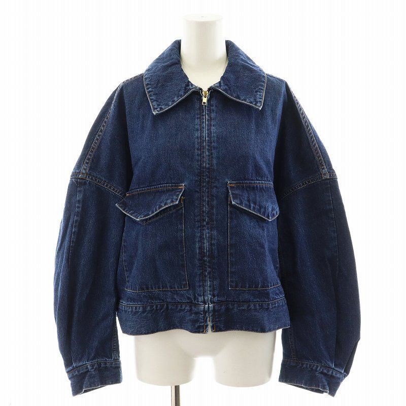 カレンテージ CURRENTAGE 23AW DENIM BLOUSON デニムブルゾン