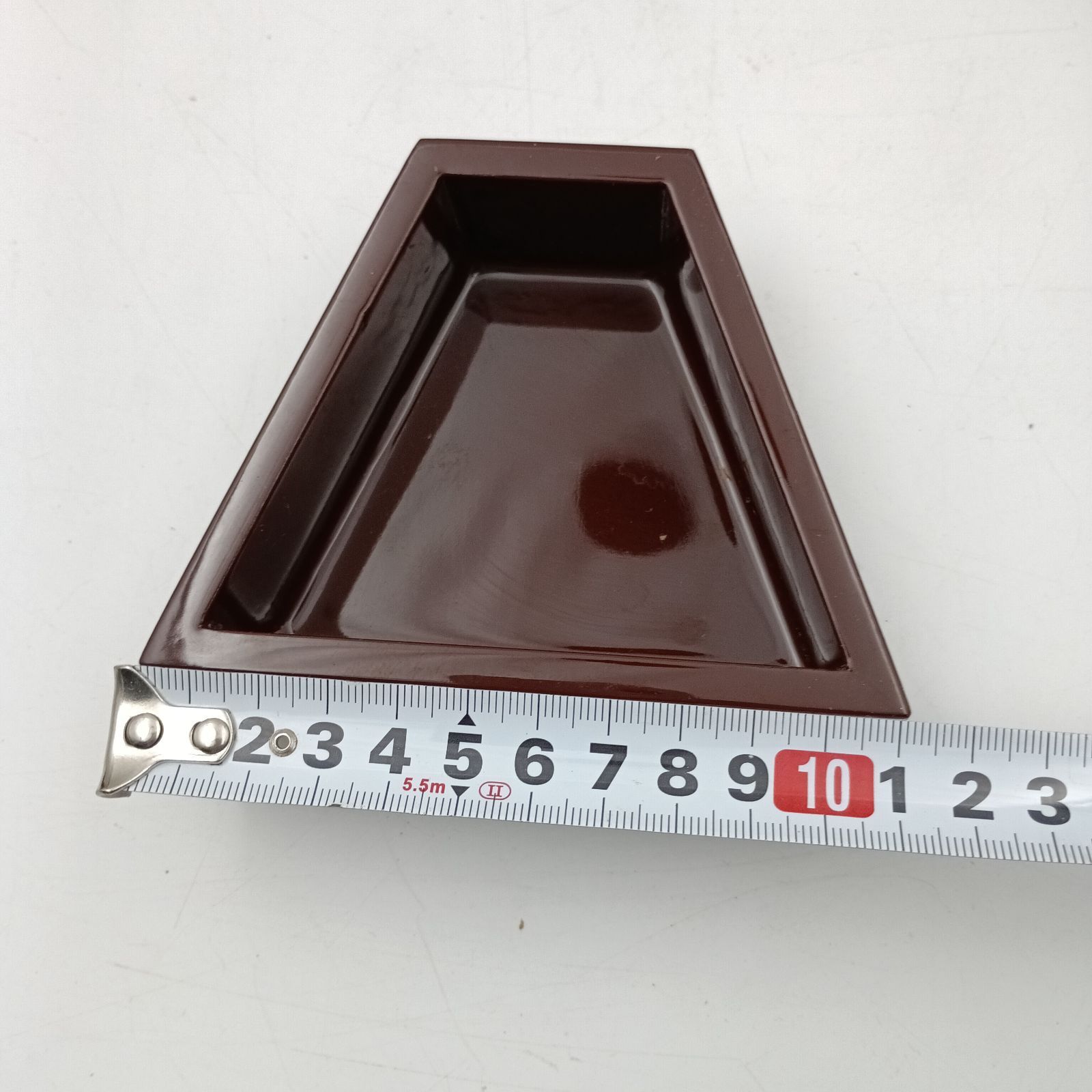 K-0257】韓国製 螺鈿細工 伝統工芸品 漆器 九節板 クジョルパン