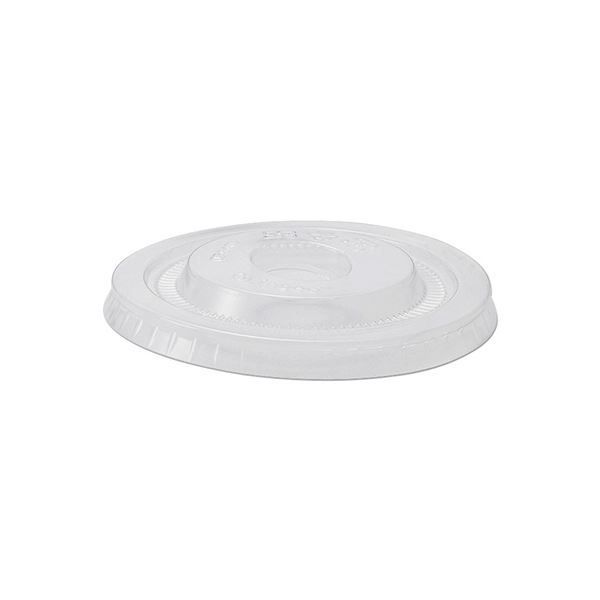 シモジマHEIKO 透明カップ PLA 平蓋 14オンス用 穴付 004530981 1セット 1000個 50個×20パック