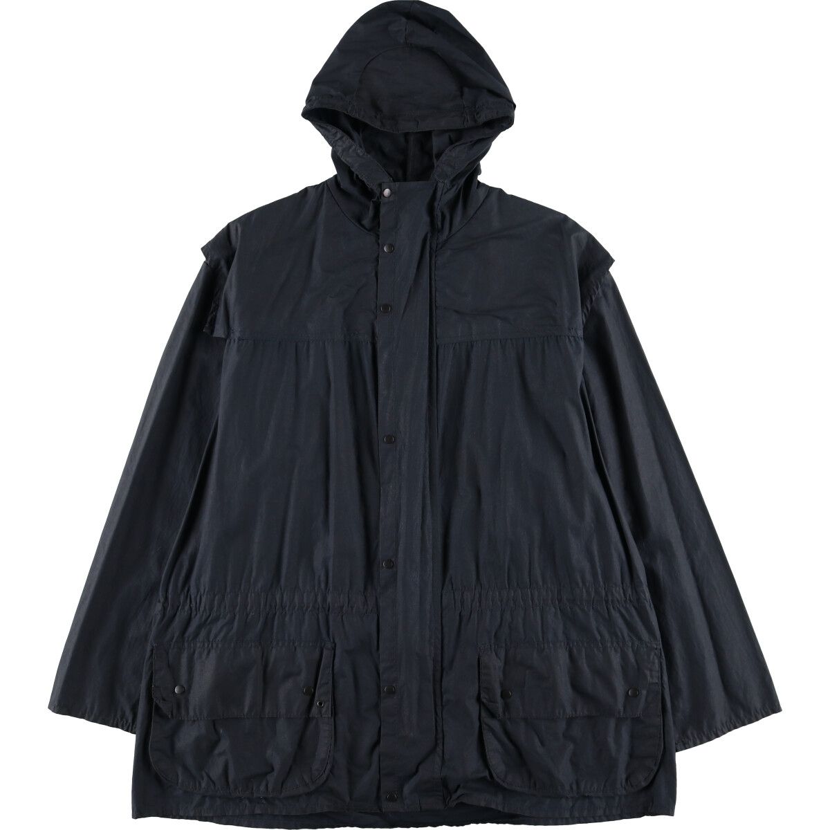 古着 00年代~ バブアー Barbour フード付き ワックスコットン オイルドジャケット 英国製 40in メンズM相当/eaa499796