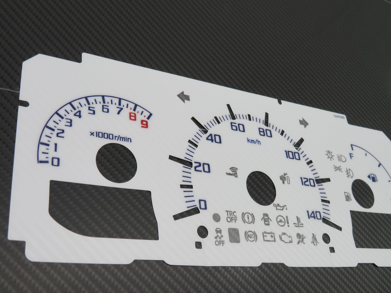 la400系　コペン　B63クリアブルークリスタルM塗装済ナビモニター枠パネル la400系 コペン B63クリアブルークリスタルM塗装済ナビモニター