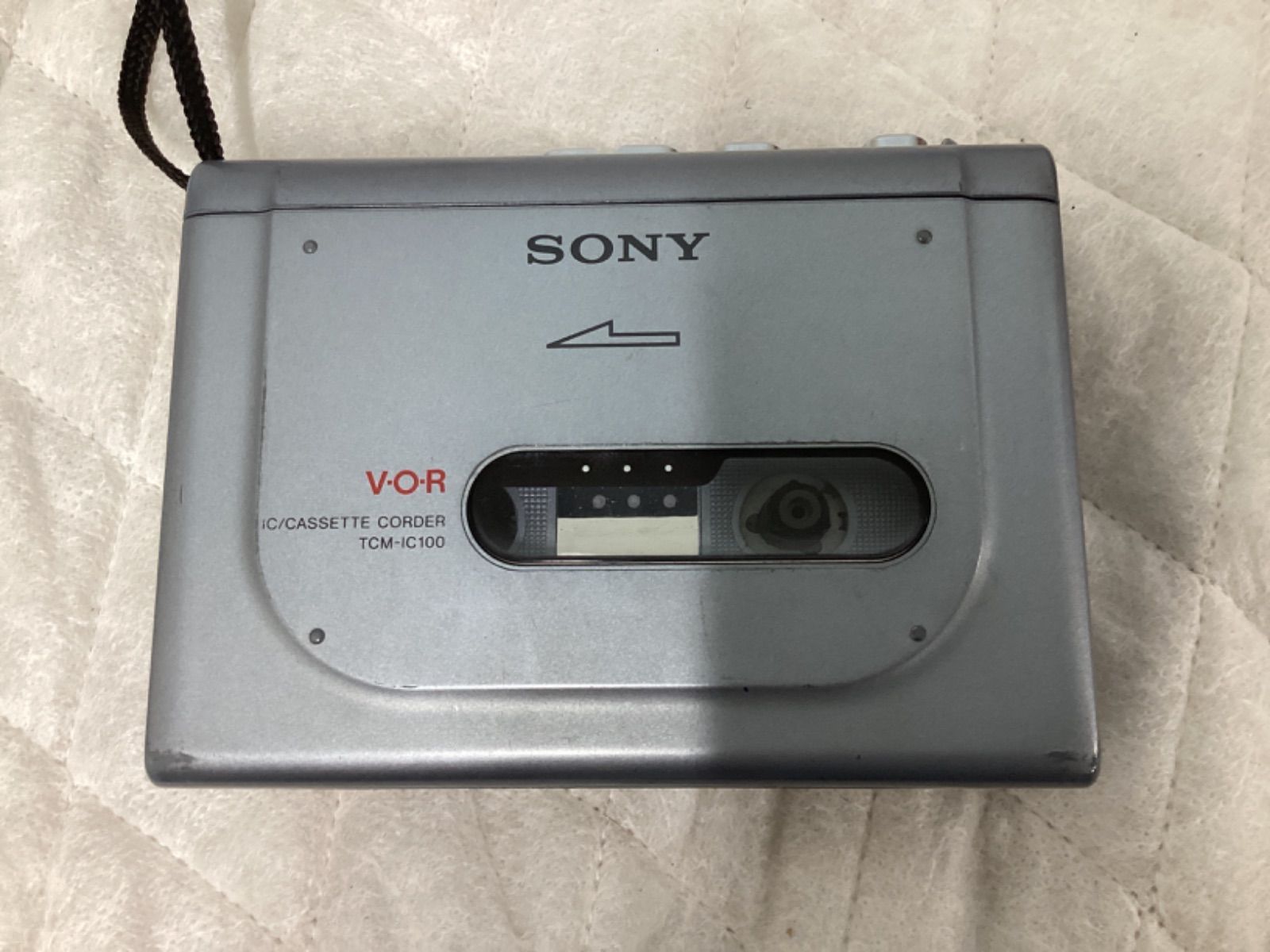 B0560 SONY TCM-IC100 カセットテープレコーダー ソニー - メルカリ B0560 SONY TCM-IC100 カセットテープレコーダー ソニー - メルカリ