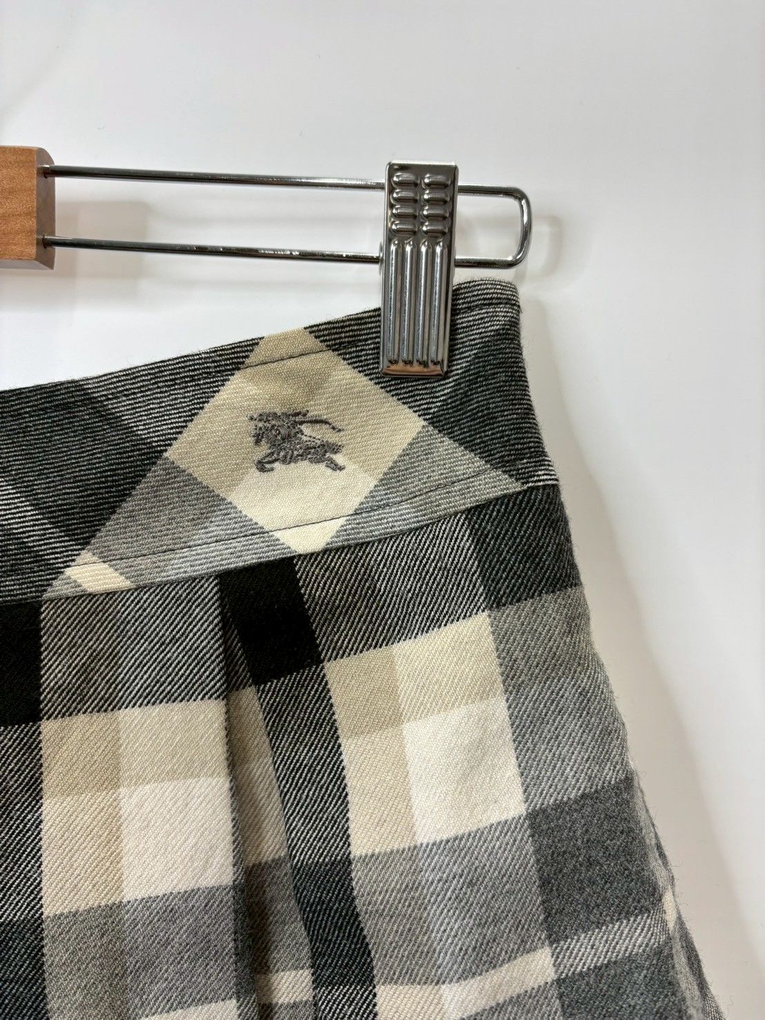 希少】BURBERRY BLUE LABEL チェック柄 プリーツ キュロット