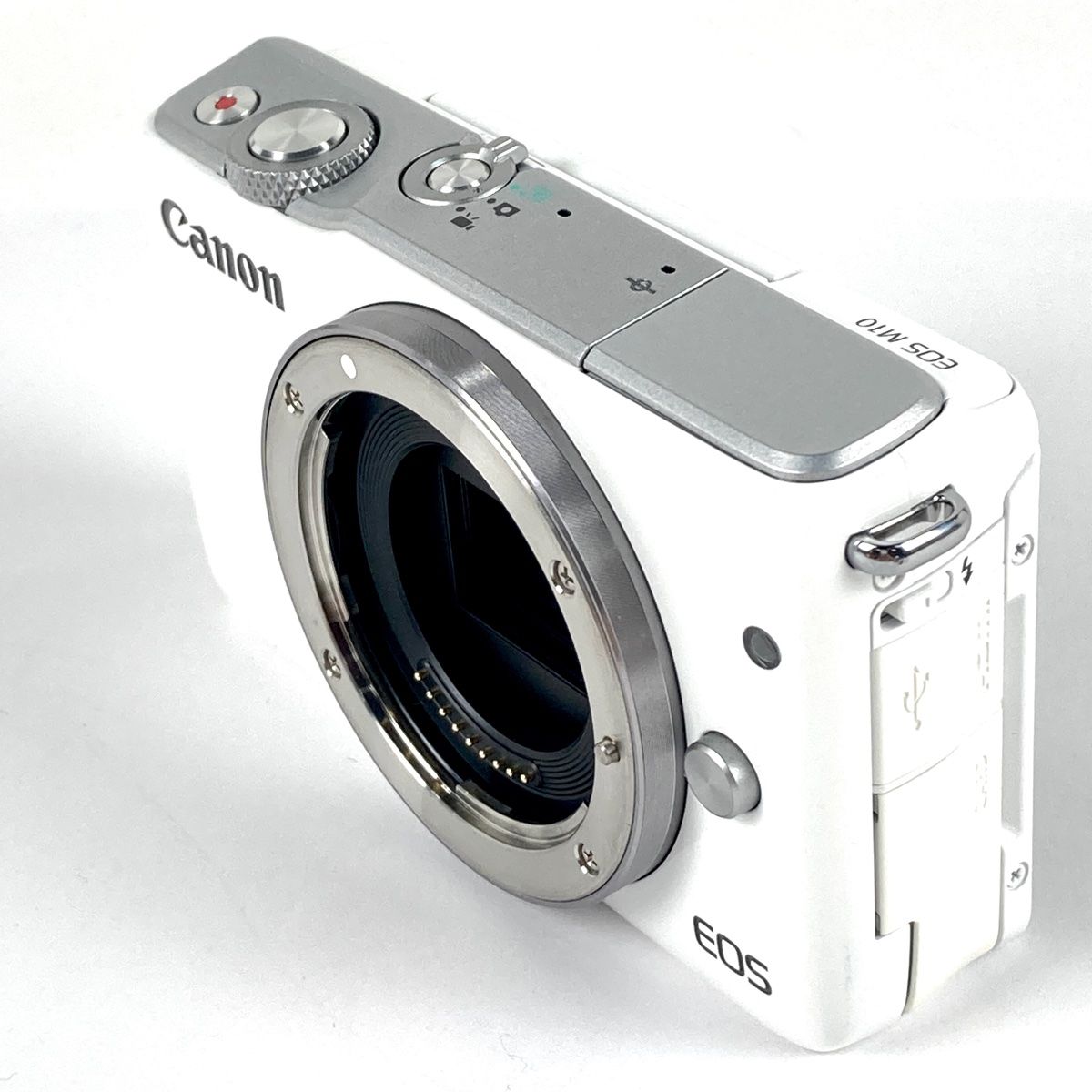 キヤノン Canon EOS M10 EF-M 15-45 IS STM レンズキット ホワイト デジタル ミラーレス 一眼カメラ 【中古】 -  メルカリ