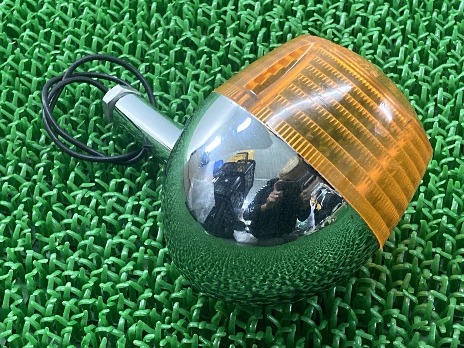 ハスラー250 ウインカー 片側 35700 スズキ 純正 バイク 部品 TS2503 ステー 修復素材に 割れ欠け無し 品薄 車検 Genuine oM