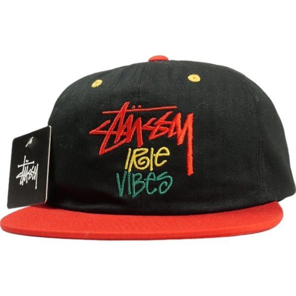 Size【フリー】 STUSSY ステューシー IRIE VIBES CAP BLACK/RED キャップ 黒赤 【中古品-ほぼ新品】  20797999 - メルカリ