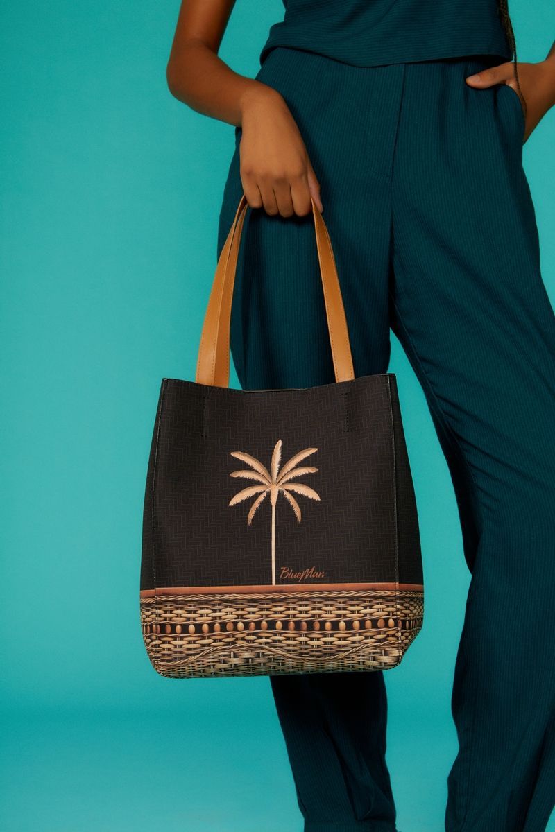 ラタンプリントBAG ビーチ 小物 アクセサリ