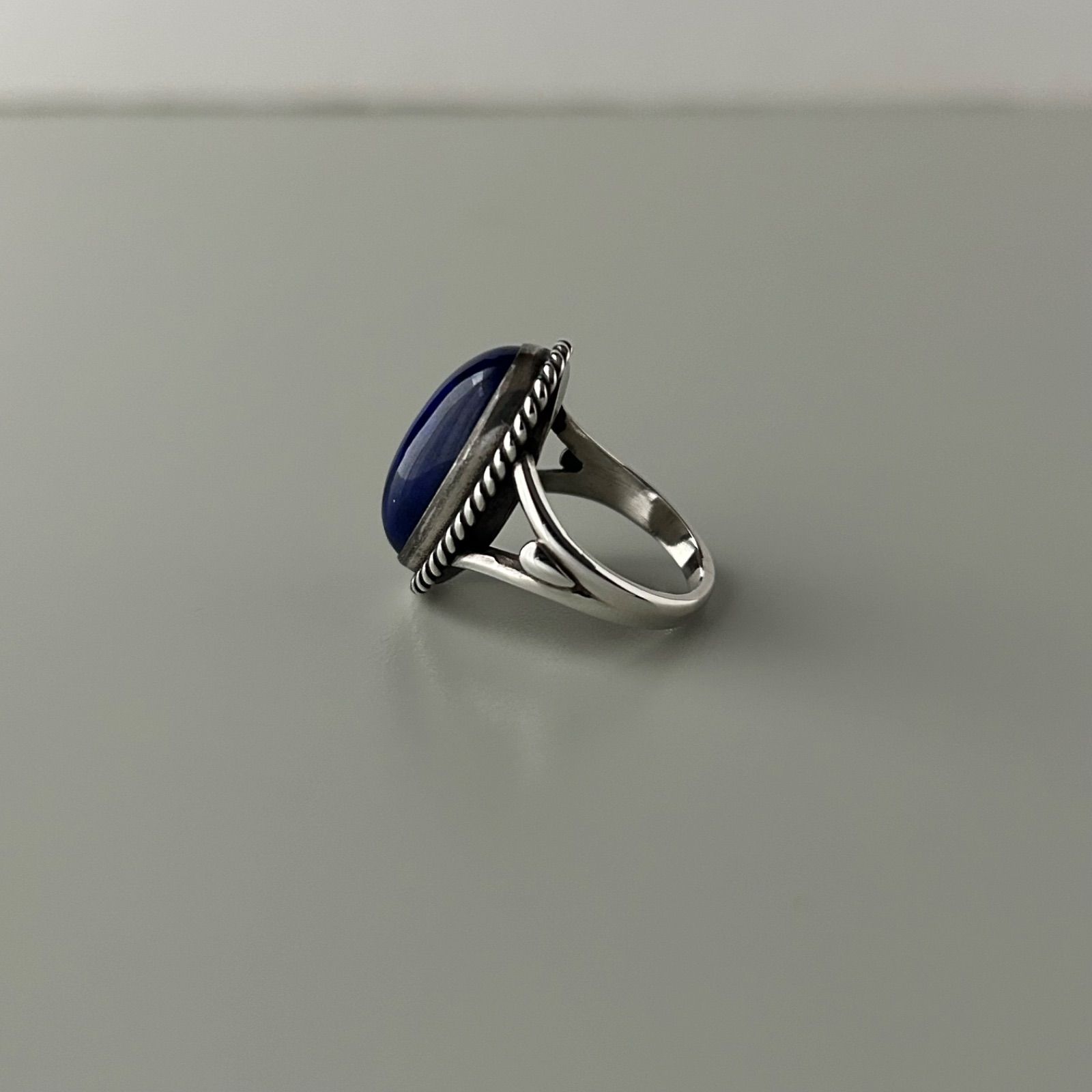 ジョージジェンセン リング 指輪 17 大粒 ラピスラズリ AG925 約12号