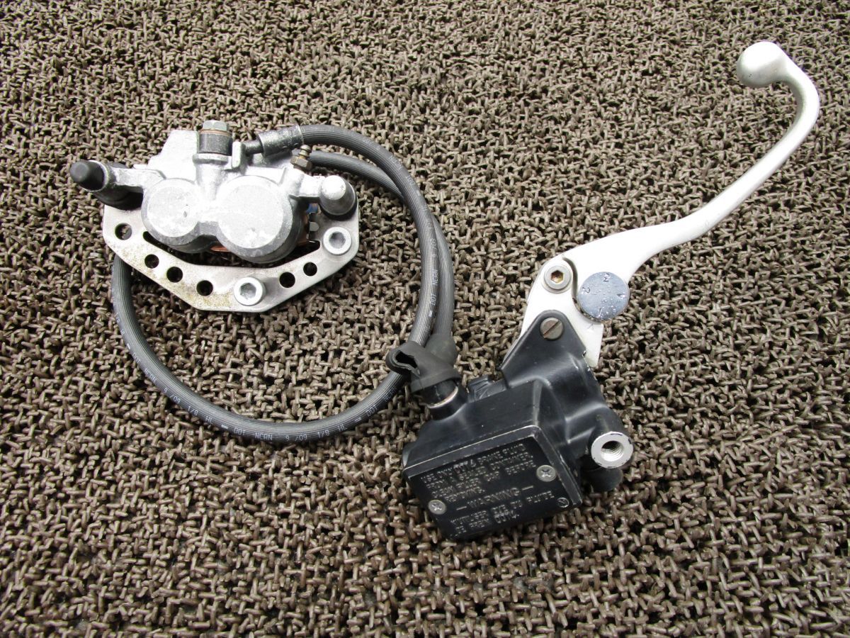 バリオス フロントキャリパー マスター ブレーキレバー △A28 ZR250A カワサキ ZX250CE BALIUS キャブ車