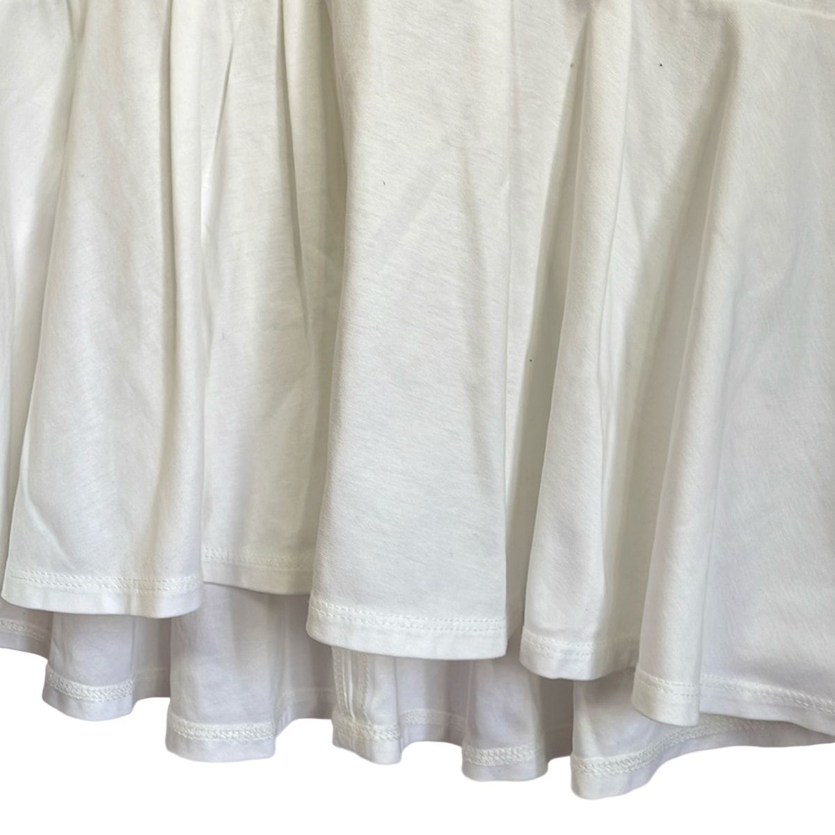 尊重 BORDERS at BALCONY ボーダーズアットバルコニー チュニック サイズ38 M レディース - 白×黒 クルーネック 半袖 ボーダー