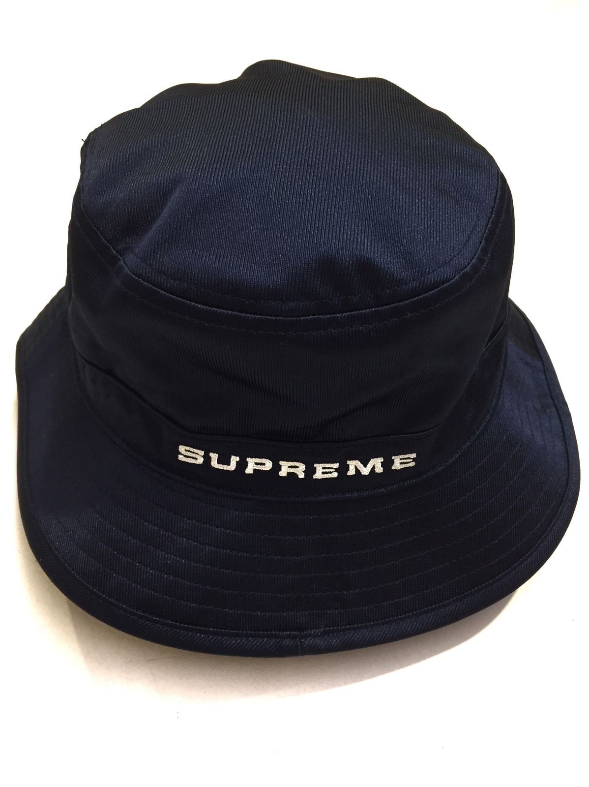 Nike Supreme バケットハット ネイビー L