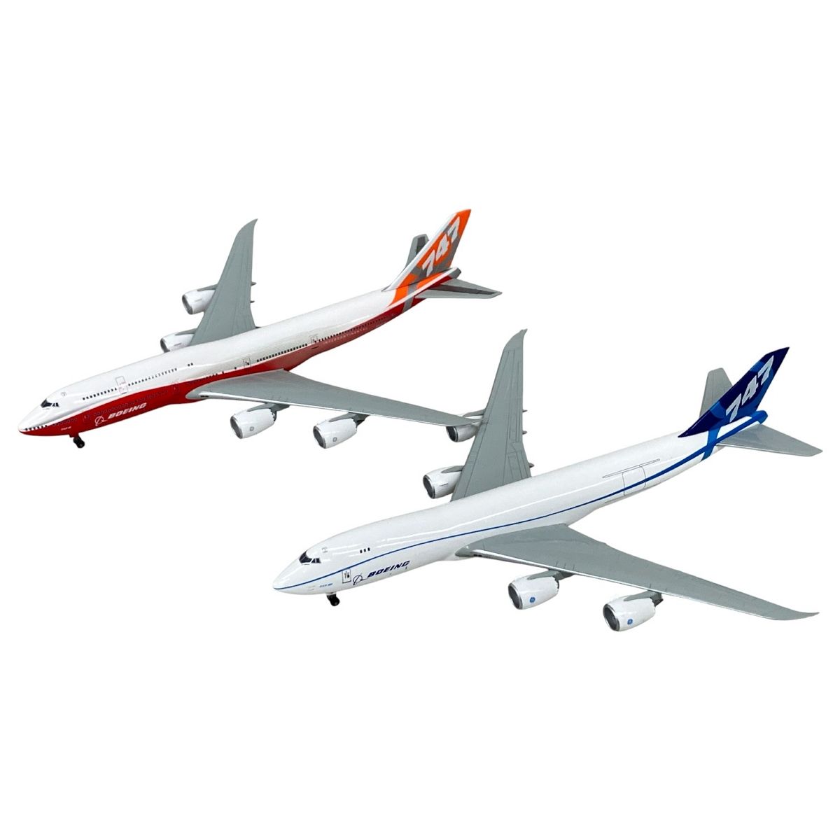 DRAGON ドラゴン 1 400 BOEING ボーイング 747-8F N747EX 56220 B747-8i N6067E 56338 飛行機模型セット K10475636