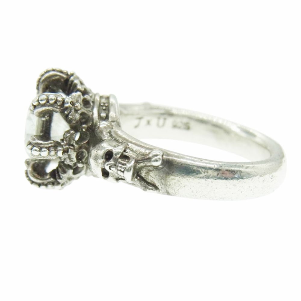 Justin Davis ジャスティンデイビス J×U クラウン スカル リング