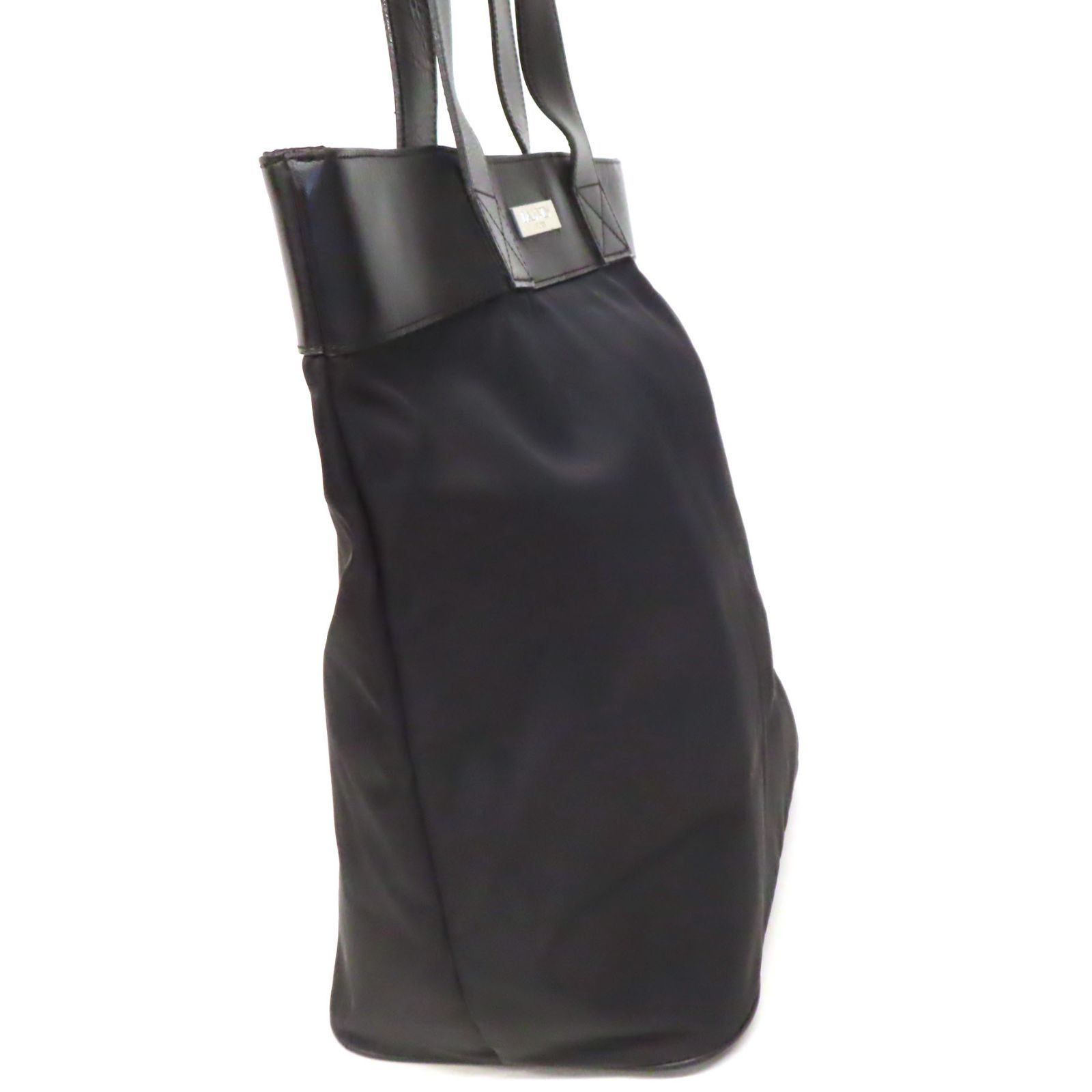 NG25049 美品 LANVIN SPORT ランバンスポーツ ロゴプレート トート 