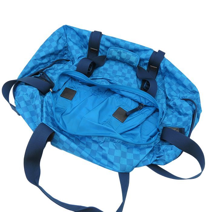 ルイヴィトン】ダミエ アバンチュール プラクティカル M97057 ブルー系