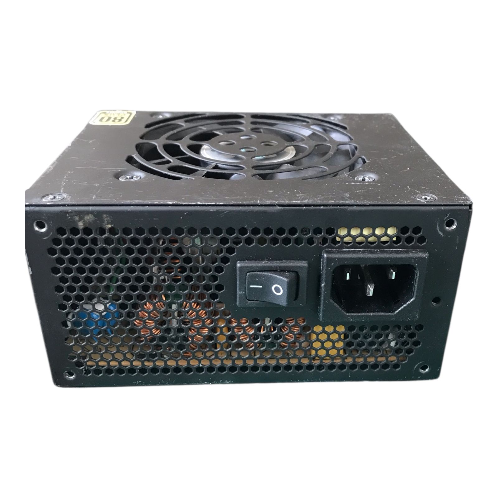 SILVERSTONE FT03-MINI+SFX 450W電源　ジャンク再生品 SST-ST45SF-G PC電源(SFX 450W) SILVER STONE(シルバーストーン