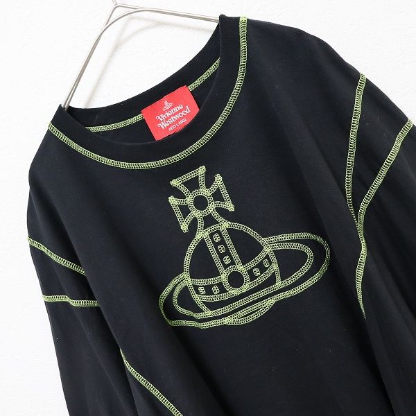 ヴィヴィアン レッドレーベル ロンT 刺繍 オーブロゴ Vivienne Westwood - 最終価格⭐️ヴィヴィアンウエストウッド