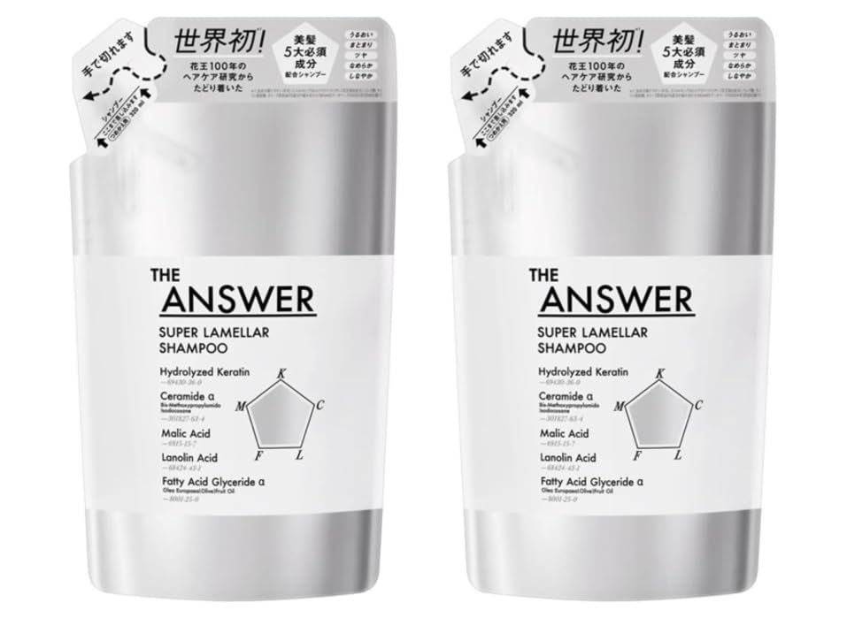 THE ANSWER スーパーラメラシャンプー 詰替え 320ml × 2袋 ジアンサー