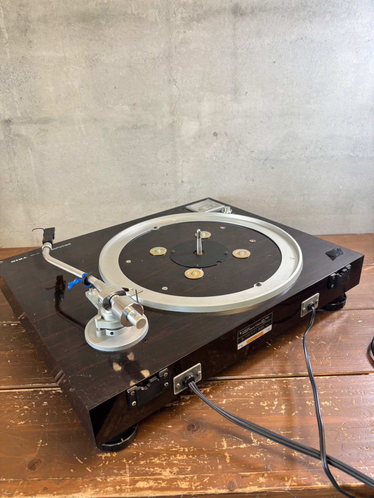 TRIO トリオ KP-700D レコードプレーヤー ターン TRIO(トリオ) KP-700