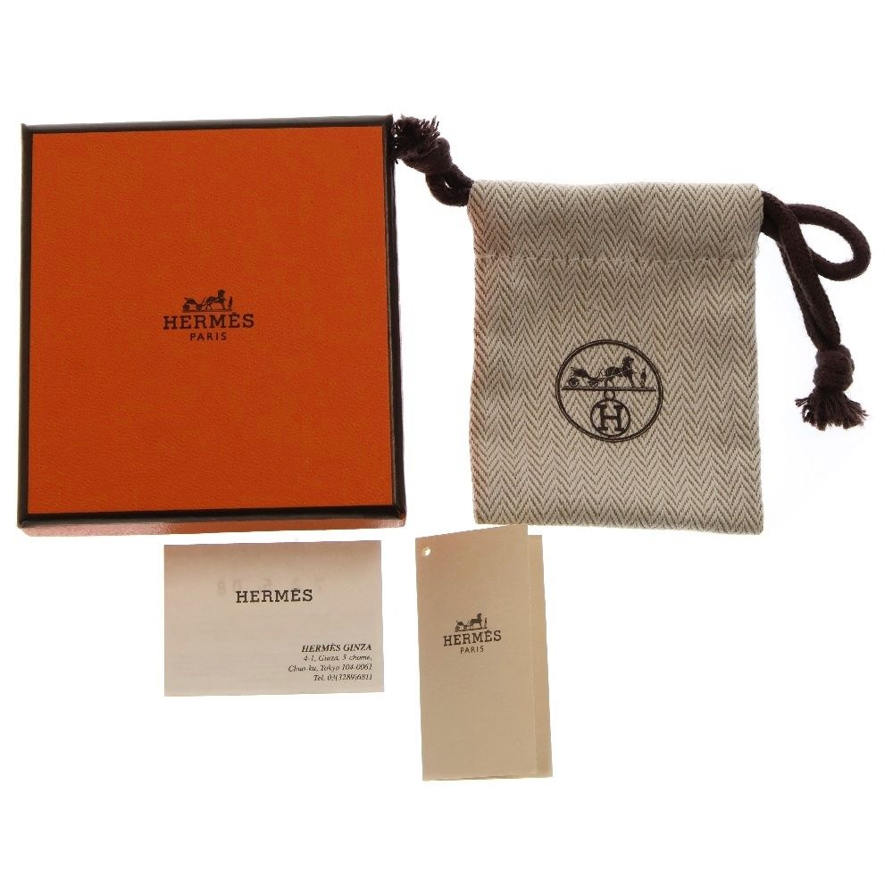 HERMES (エルメス) AS DE COUER アスドゥクール ハートピアス ゴールド  