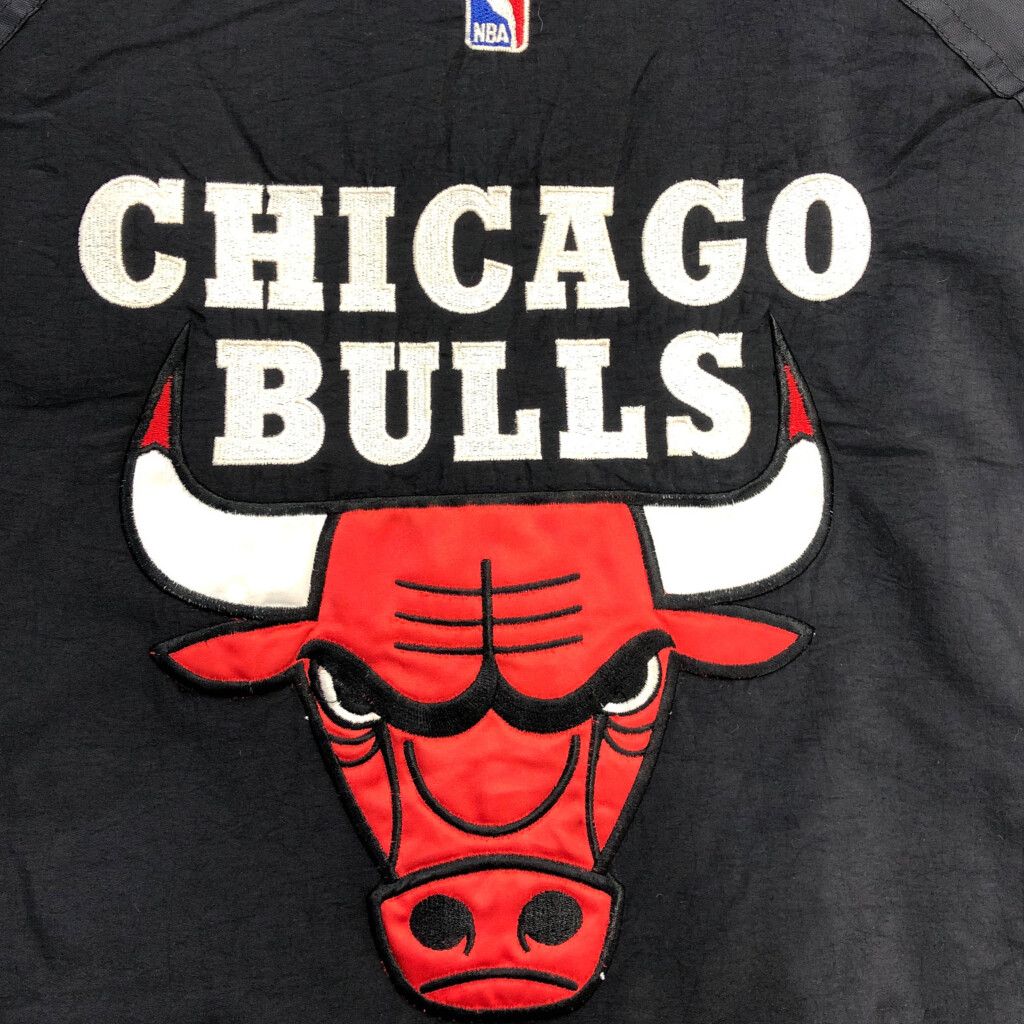 00年代 STARTER スターター NBA シカゴ・ブルズ 中綿 ナイロン
