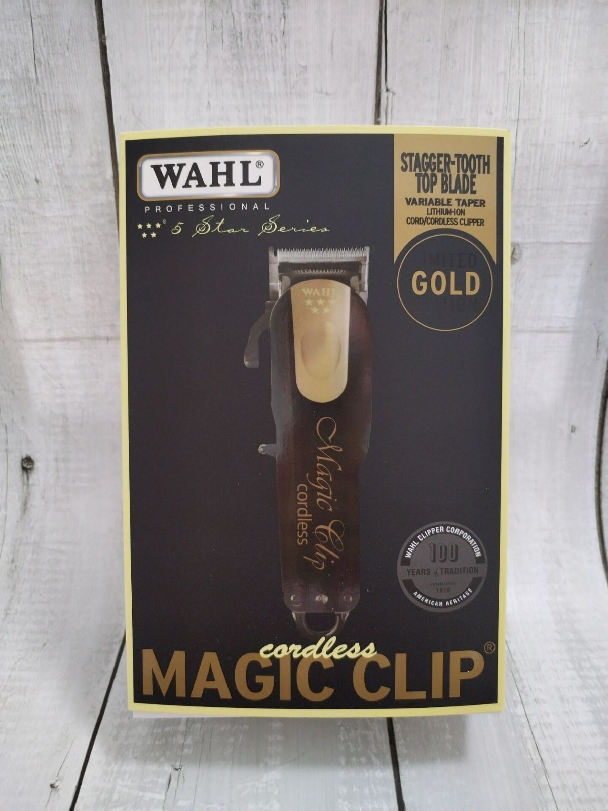 夏限定セール Wahl5Star Magic Clip バリカン ブラック＆ゴールド希少