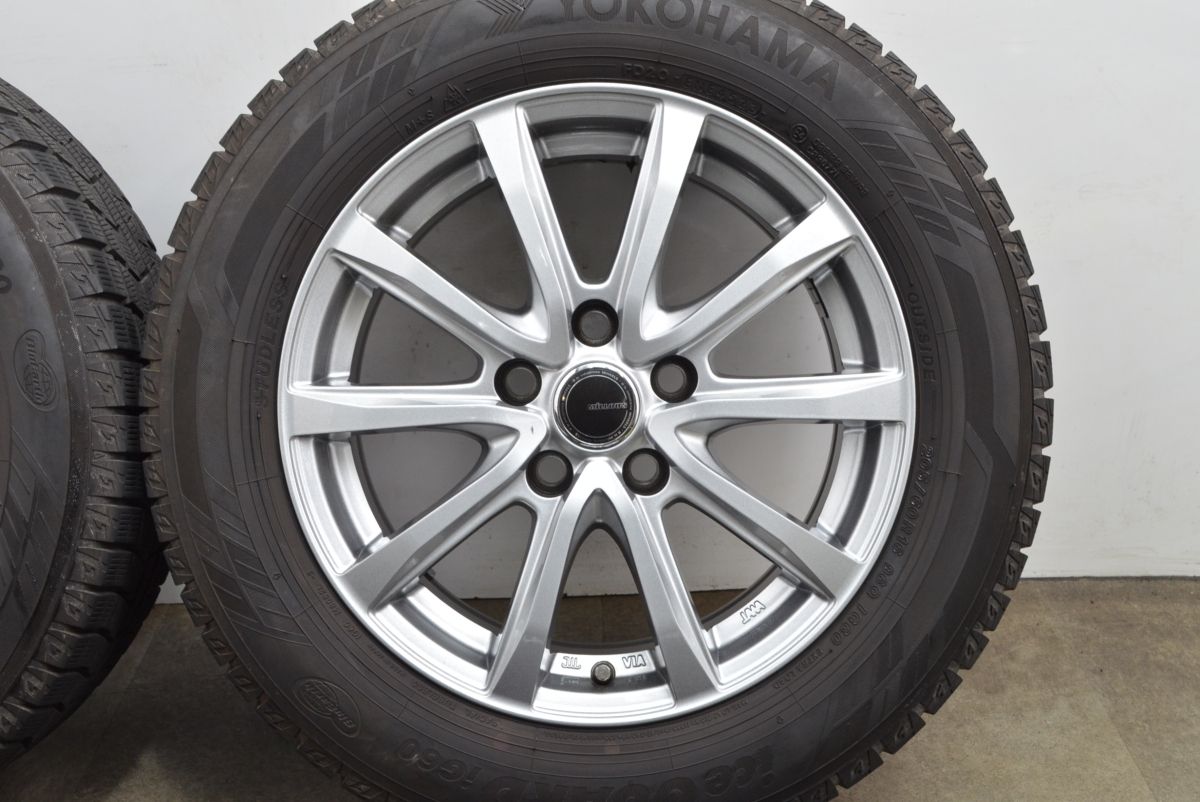 中古アルミホイール 【交換用に】ミルアス 16in 6.5J +48 PCD114.3 