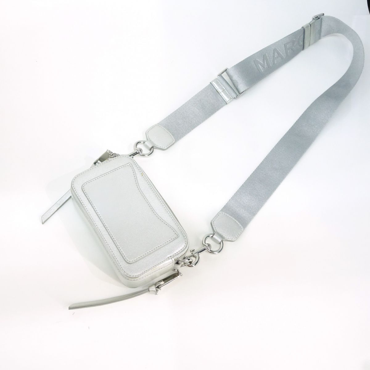 MARC JACOBS ショルダーバッグ　シルバーM0015323 Amazon | [マークジェイコブス] ショルダーバッグ M0015323 040