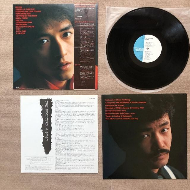 傷なし美盤 美ジャケ 新品並み ルースターズ Roosters 1980年 LP