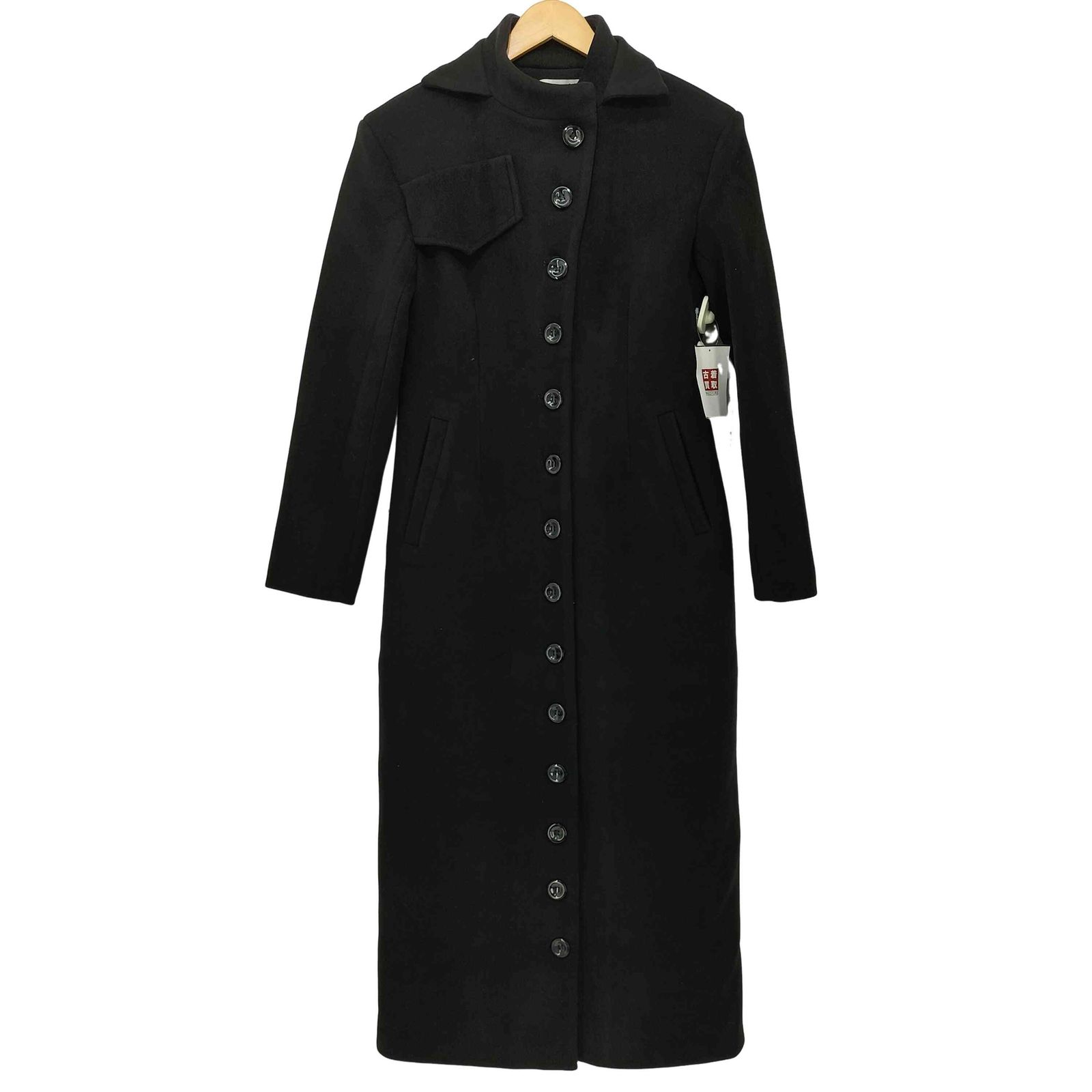 FUZZYKON 変形　ロングコート ユーズドフルギ USED古着 FUZZYKON 変形 デザイン ロングコート