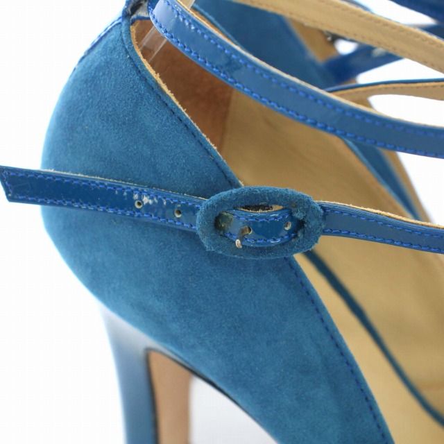 レペットrepetto エナメルストラップパンプス38ネイビー レペットrepetto エナメルストラップパンプス38ネイビー