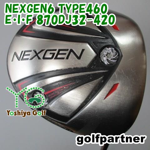 NEXGEN6 TYPE-460 ドライバー 1w 10.5° メンズ SR（通販限定□ ゴルフ 