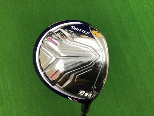 マジェスティゴルフ 旧マルマン SHUTTLE 2025 9W レディース フェアウェイウッド FW IMPACT FIT m230 FW フレックスL レディース 女性用 右利き 右用 Cランク ゴルフクラブ