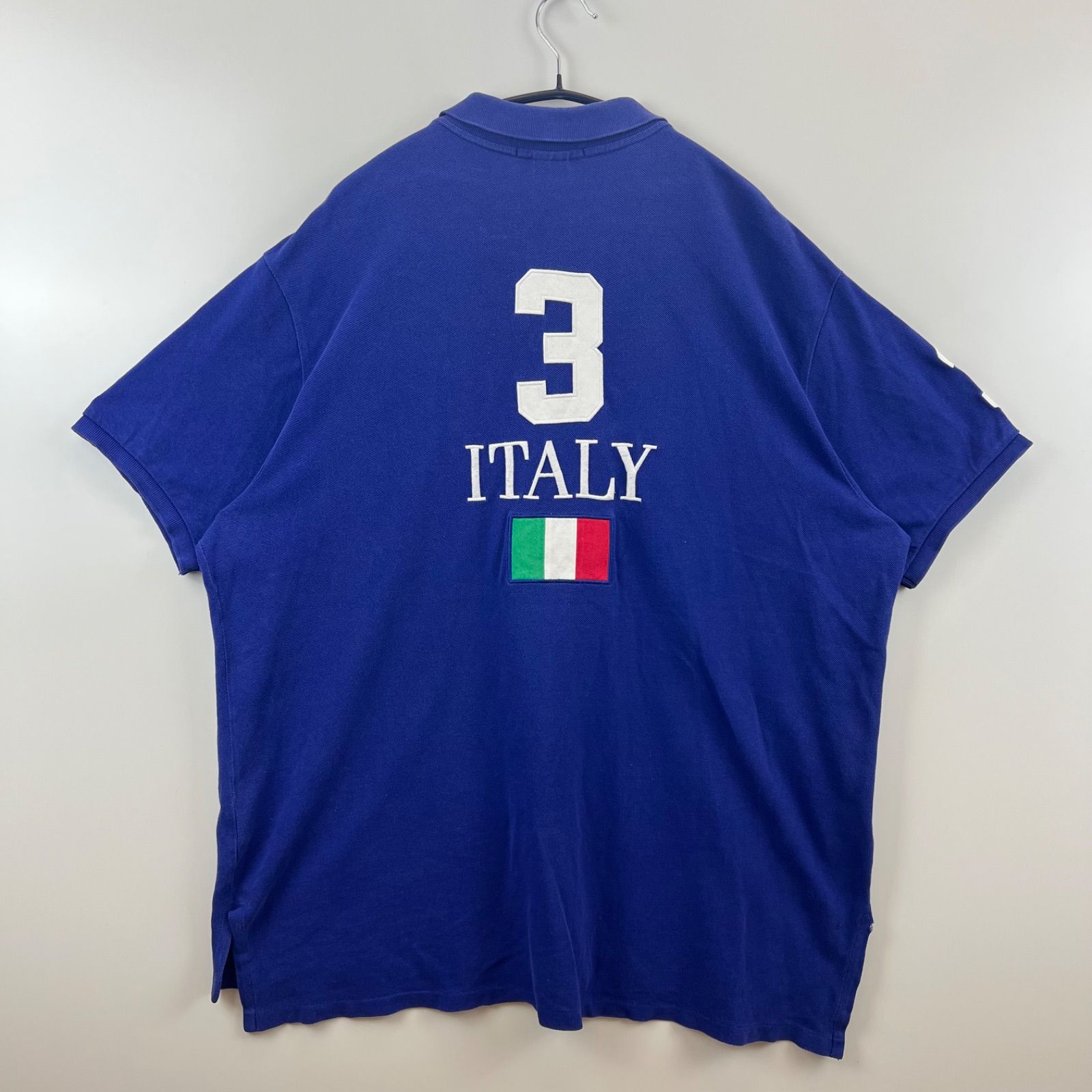 Polo by Ralph Lauren 00s ITALY big pony S/S polo shirt XXL