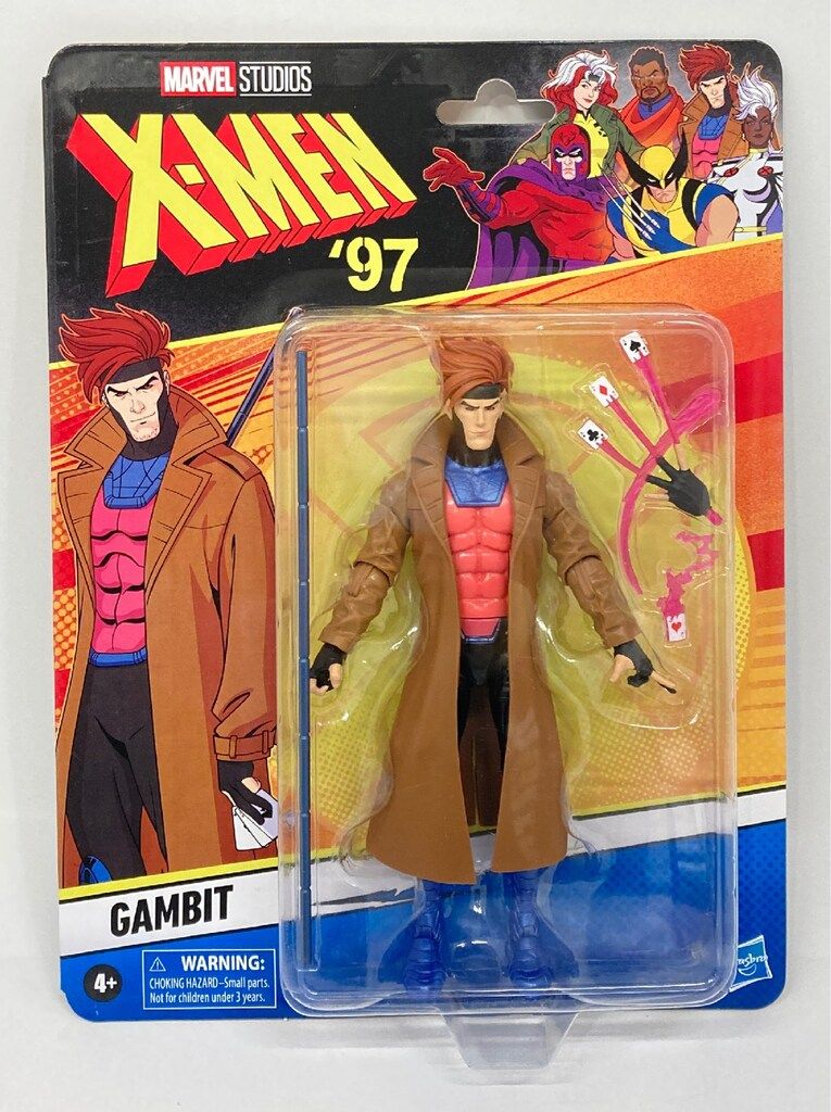 HASBRO (ACTION FIGURE) X-MEN 97 GAMBIT 6インチ