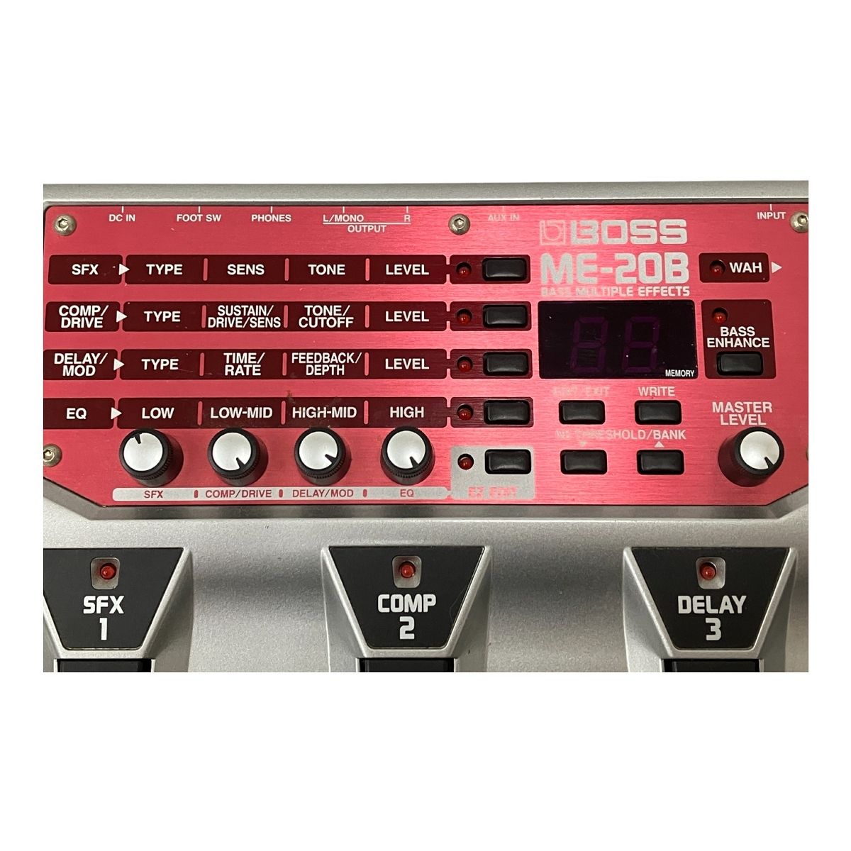 BOSS ME-20B ベース用 マルチ エフェクター 楽器 アクセサリー