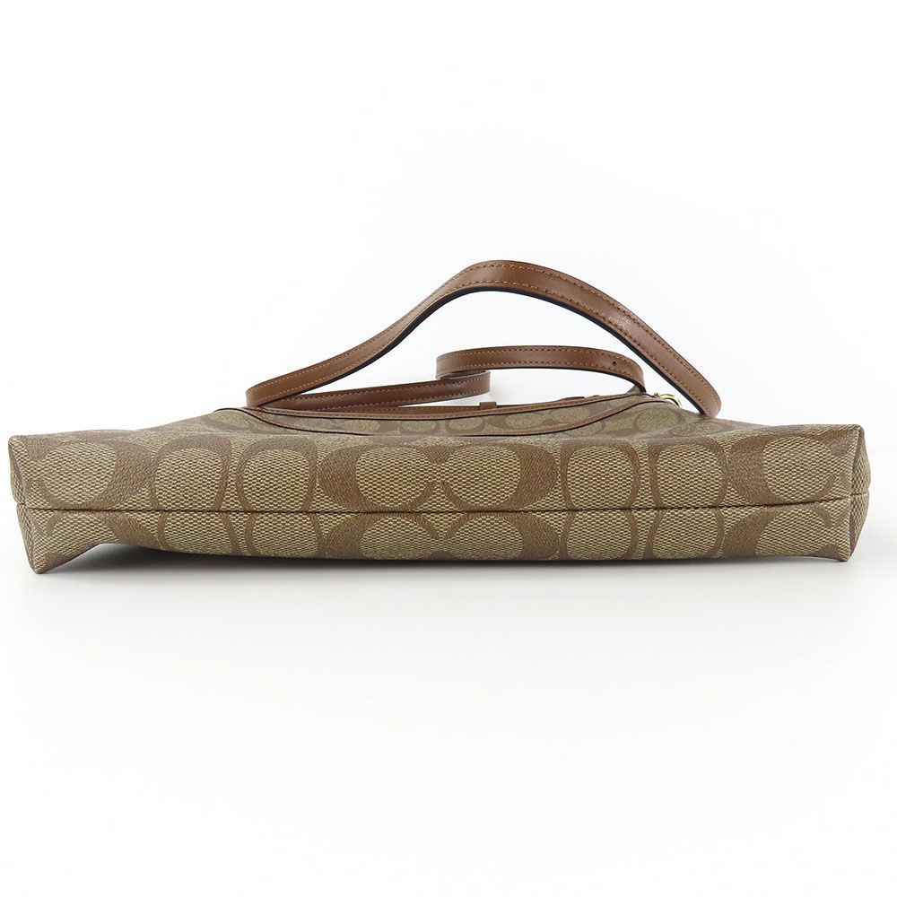 中古】 コーチ ショルダーバッグ F29210 シグネチャー PVC レザー  