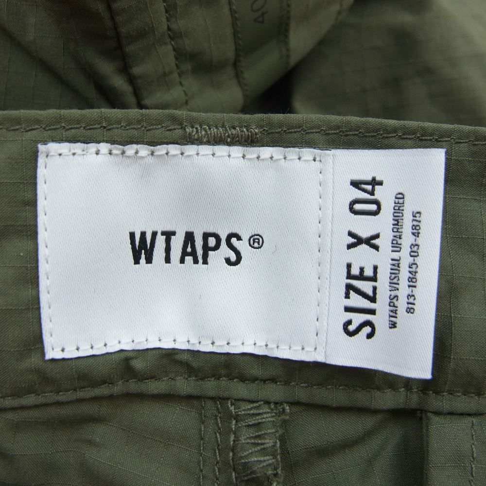 WTAPS ダブルタップス 22AW 22WVDT－PTM06 BGT TROUSERS NYCO RIPSTOP